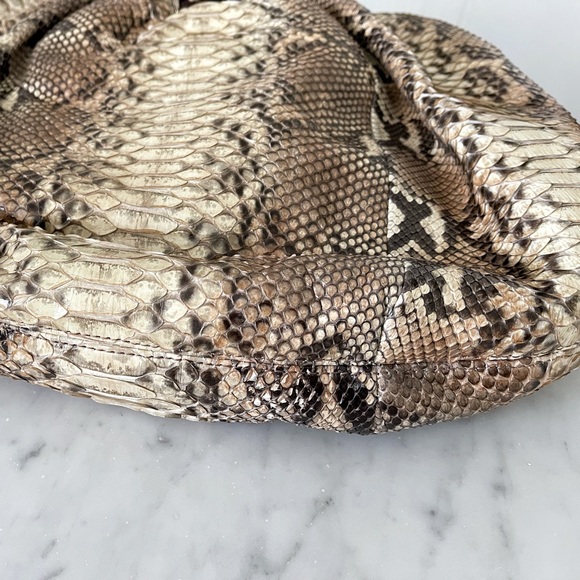 Michael Kors Genuine Python Skorpios Ring Handbag - Picture 9 of 13